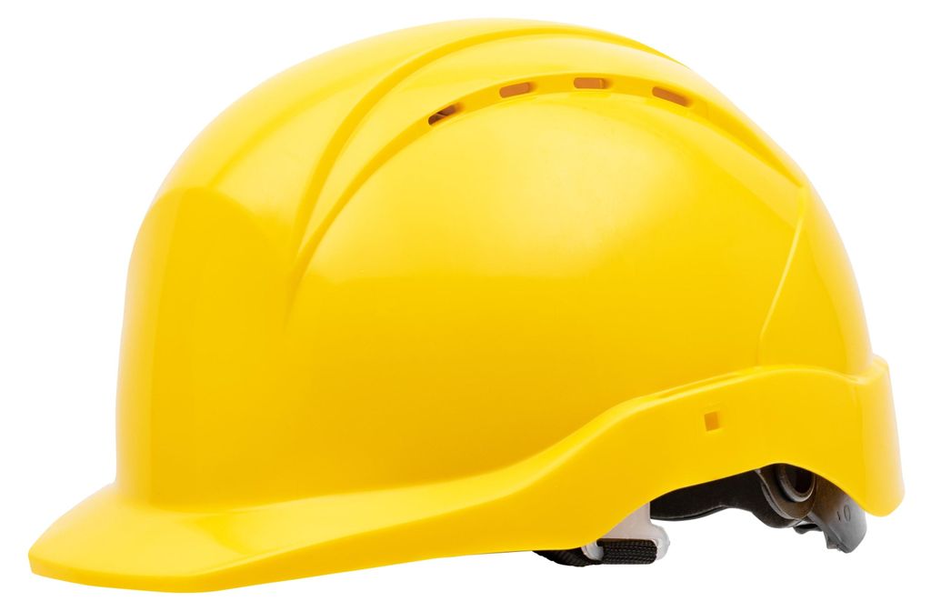 Nitras Industrieschutzhelm Head Protect | 30 Helme | Kunststoff gelb