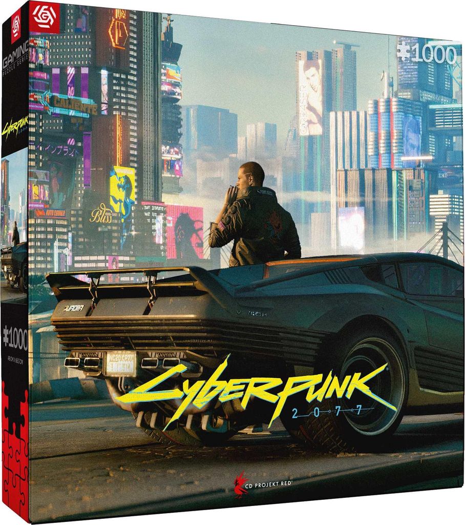 Cyberpunk 2077 Mercenary on the Rise 1000-Teile-Puzzle - Image du produit 