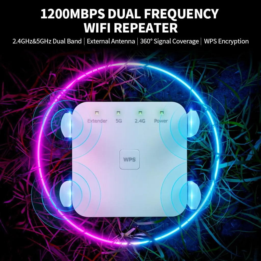 Répéteur WiFi 1200 Mbps : Finissez-en avec les Zones Sans Réseau chez vous