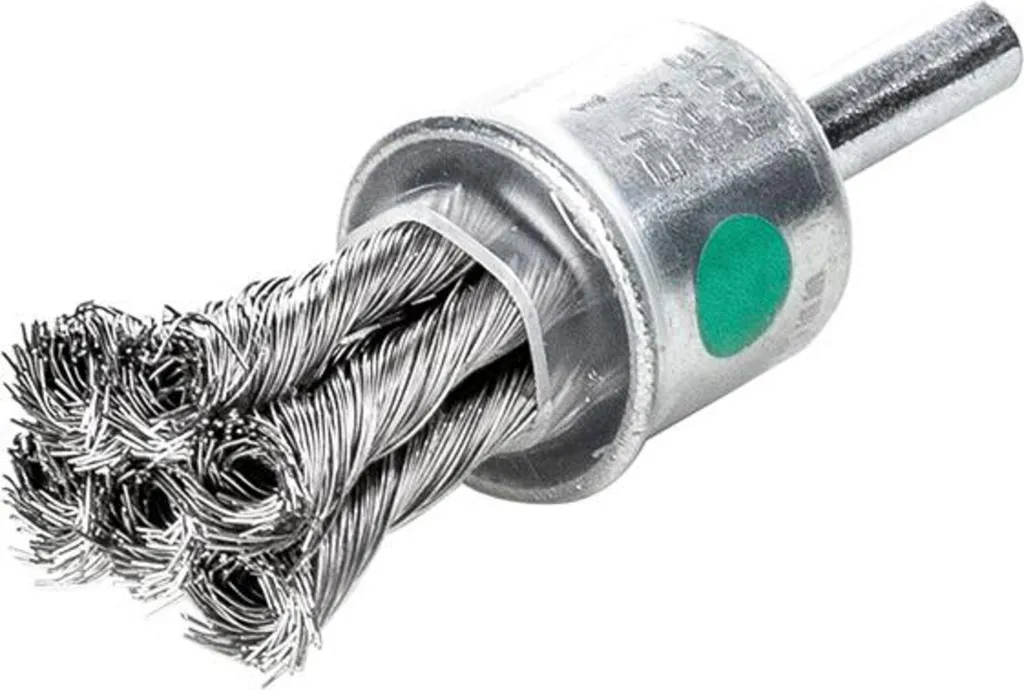 Spazzola a Pennello Lessmann 22mm Filo Inox 0.35mm - Alte Prestazioni