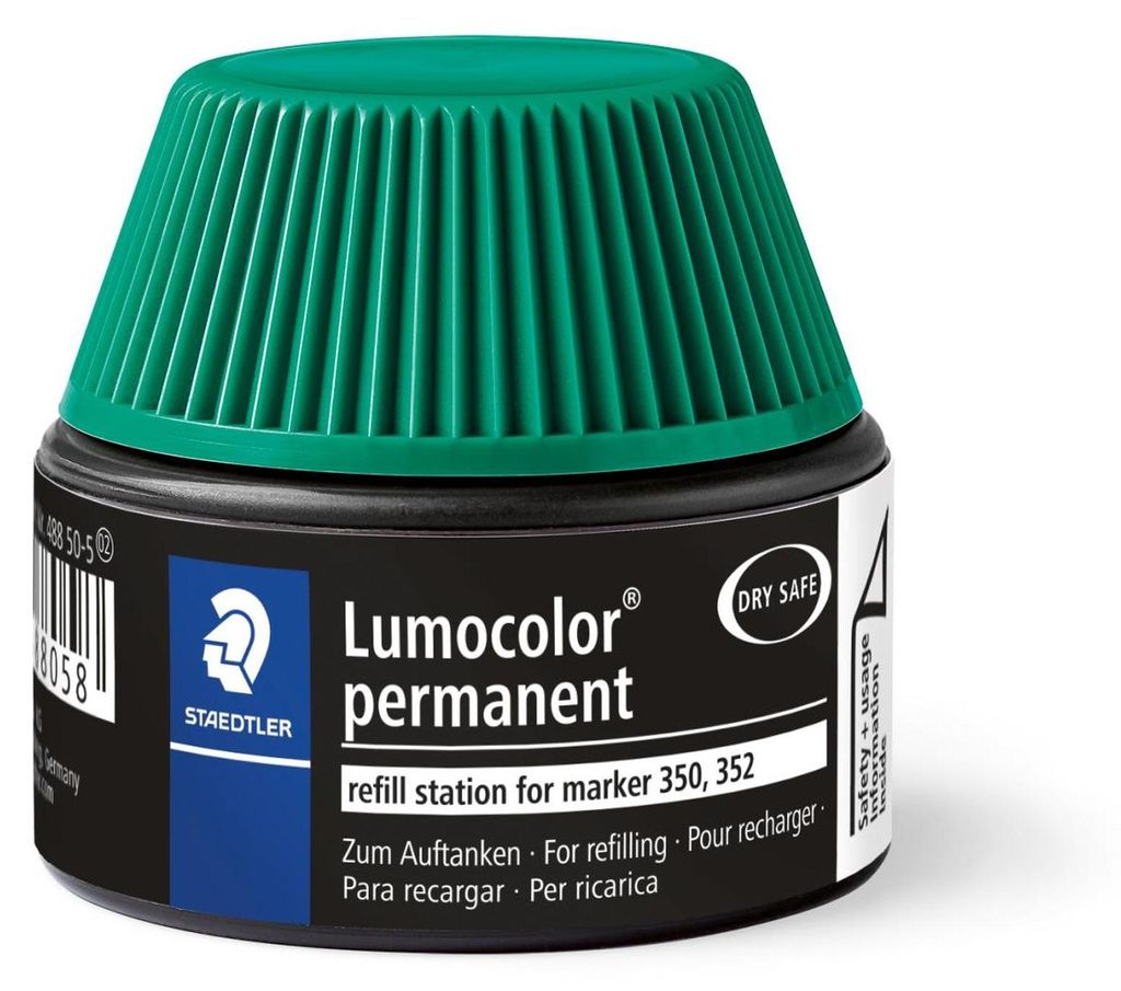 Staedtler Nachfülltinte Lumocolor perm gn 4007817488058
