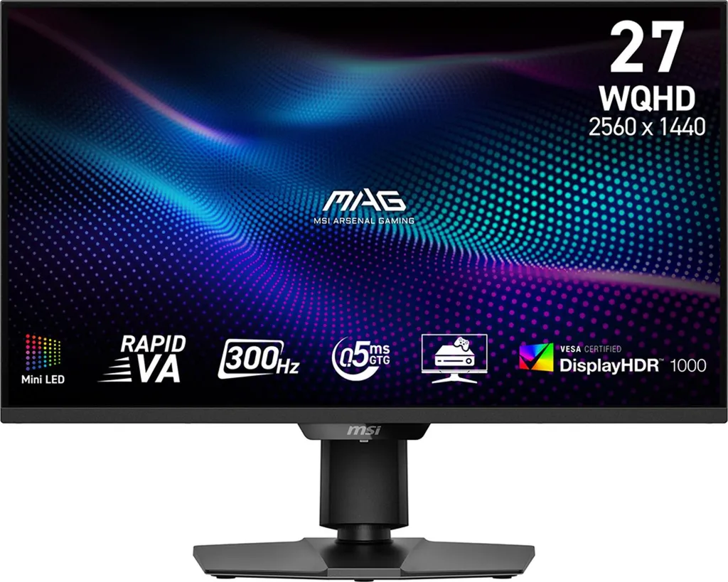 MSI MAG 274QPF X30MV Computerbildschirm 68,6 cm (27") 2560 x 1440 Pixel Wide Quad HD LCD Schwarz