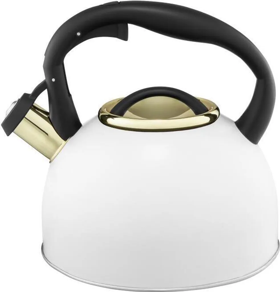 Bollitore con fischietto Ambition Royal white 2,5l