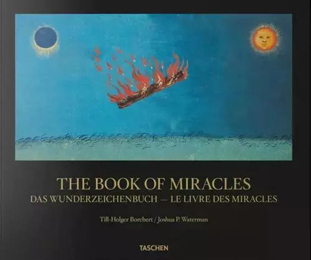 Beau livre illustré The Book of Miracles recueil de peintures de la Renaissance