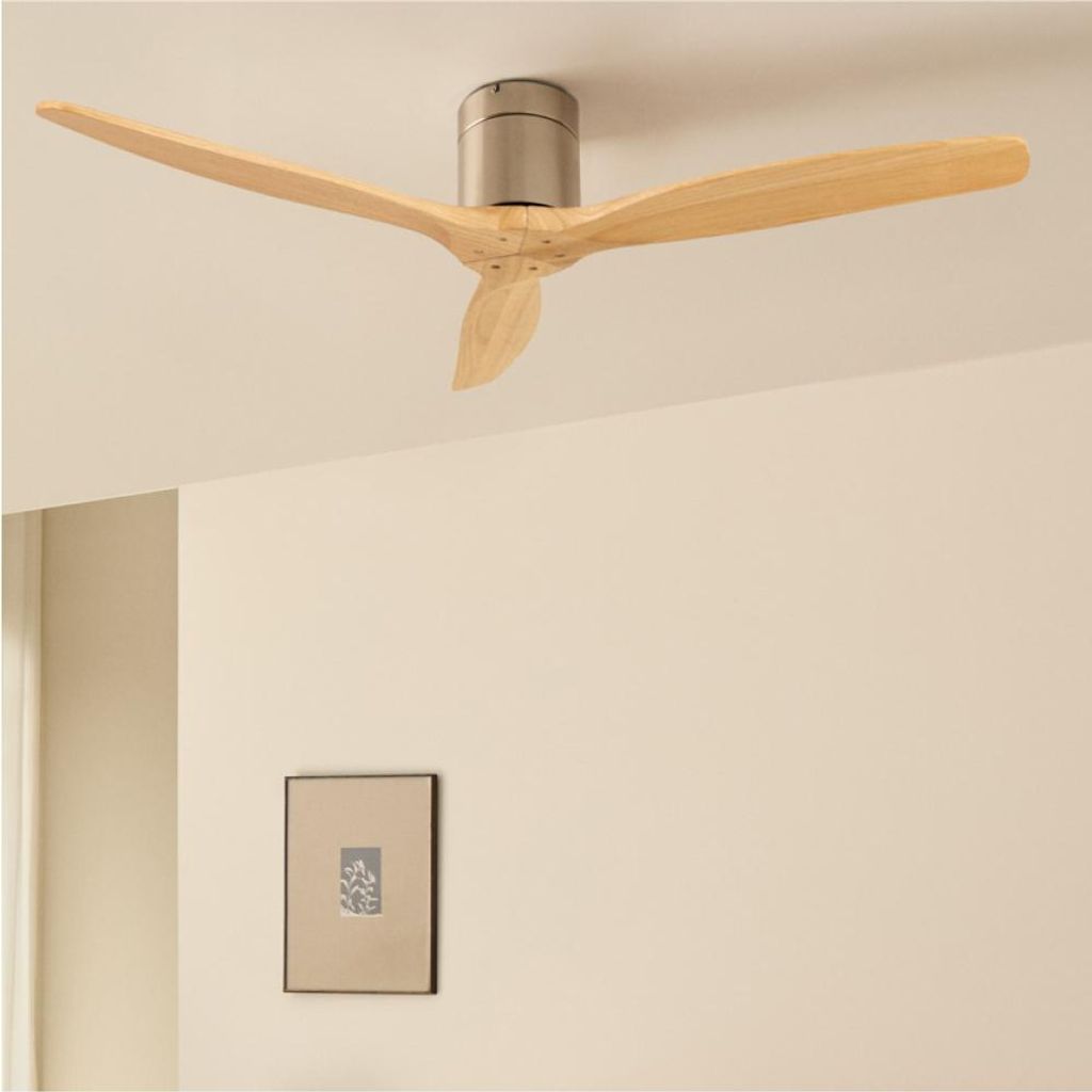WIND CALM - Leiser Deckenventilator 40W mit technischen ABS-Blättern in verschiedenen Größen