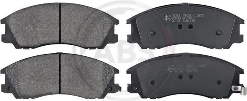 Garnitures de frein haute endurance A.B.S. 37323 compatible 58101H1A00