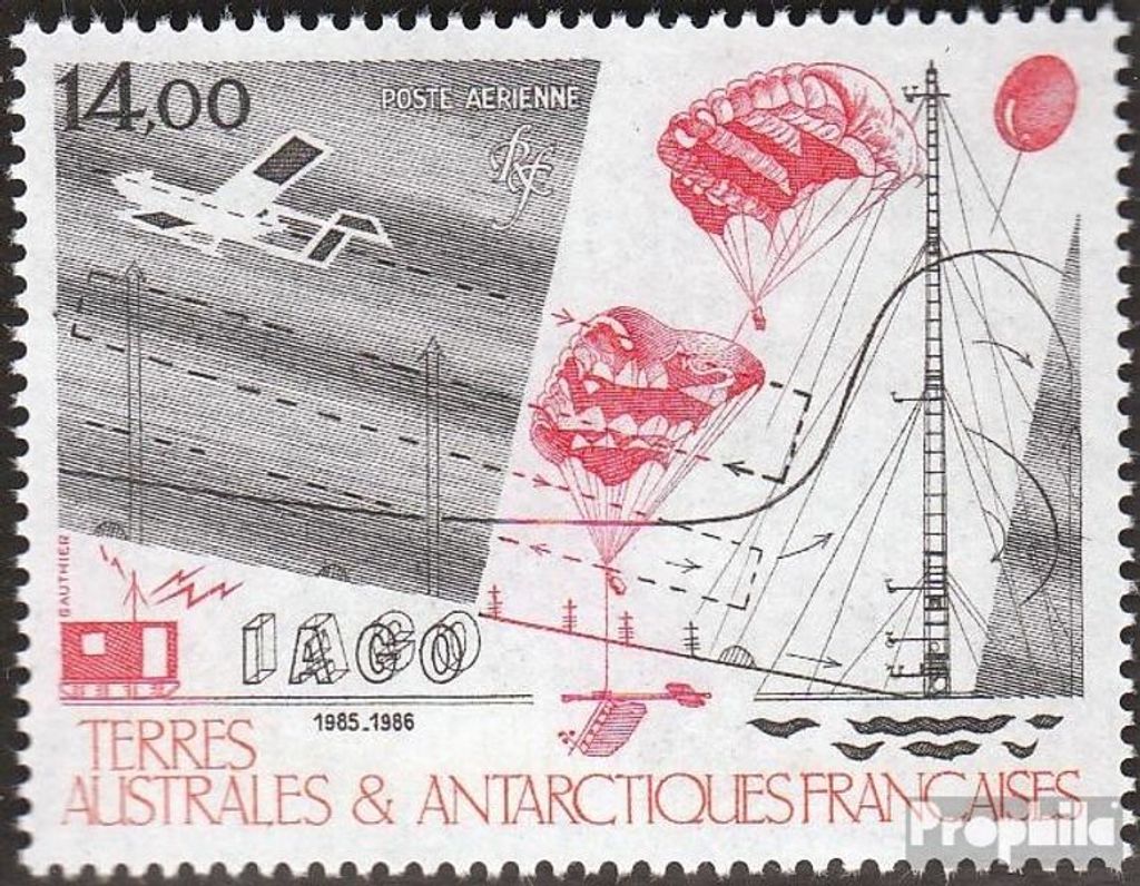 Briefmarken Französ. Gebiete Antarktis 1986 Mi 218 Produktbild 