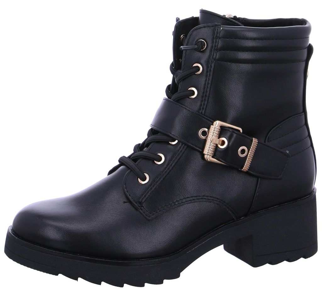 Marco Tozzi Schnürstiefel Schwarz