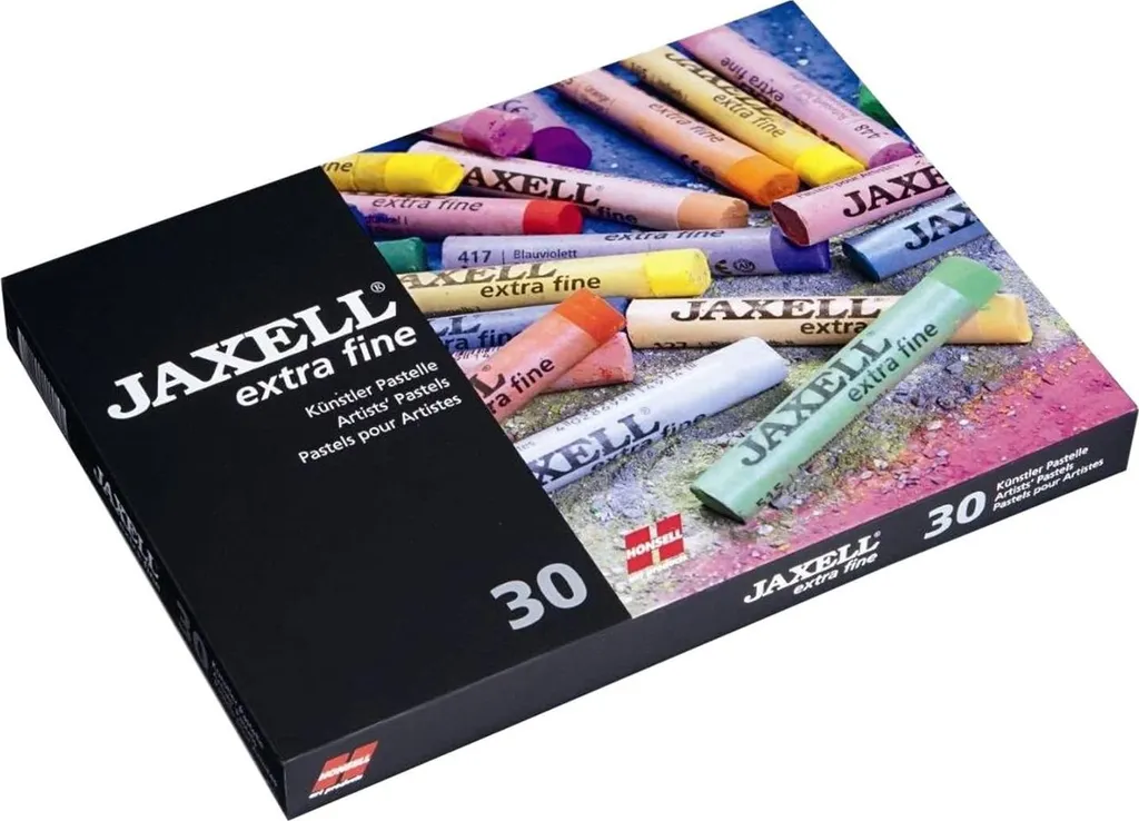 Pastels Jaxell Tendres : Fini Lumineux et Sans Poussière - 30 Couleurs