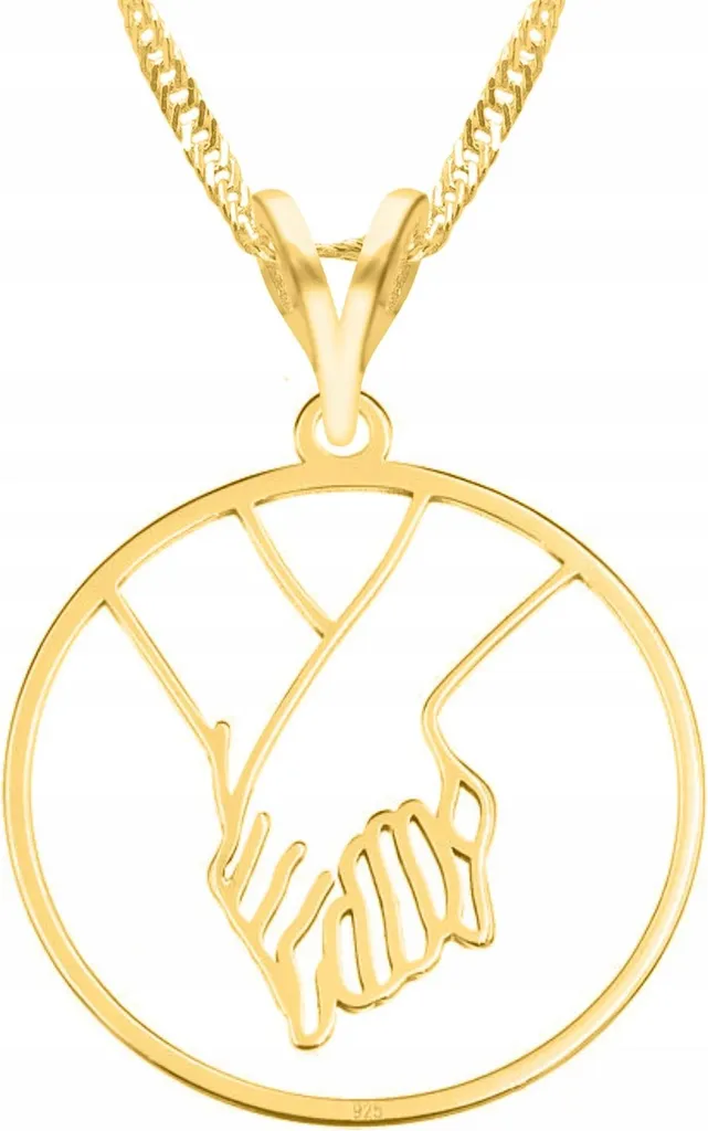 Regalo Donna Collana Cuore Argento 925 Dorato | Simbolo d'Amore