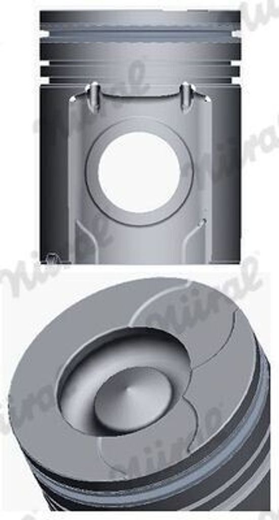 NÜRAL 87-142500-00 Kolben für VOLVO B6 FL6