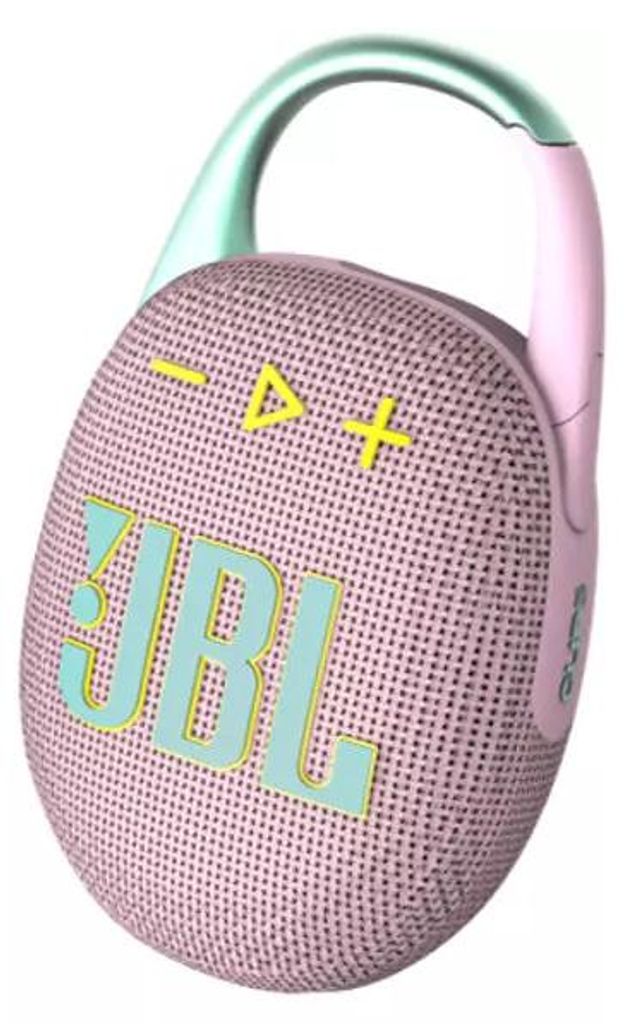 Enceinte nomade bluetooth rose - Jbl - CLIP5ROSE - clip 5 Image du produit 
