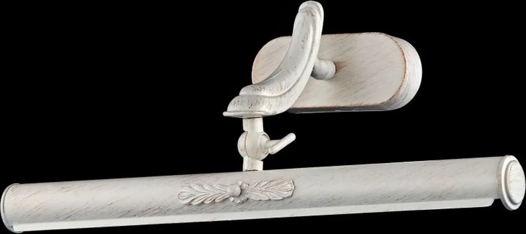 Applique murale Art Nouveau 44x18 cm en finition blanc style jeune