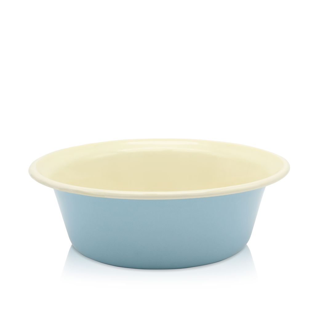 Karl Krüger 10124PAB Schüssel Sylt emailliert, blau, 24 cm Produktbild 