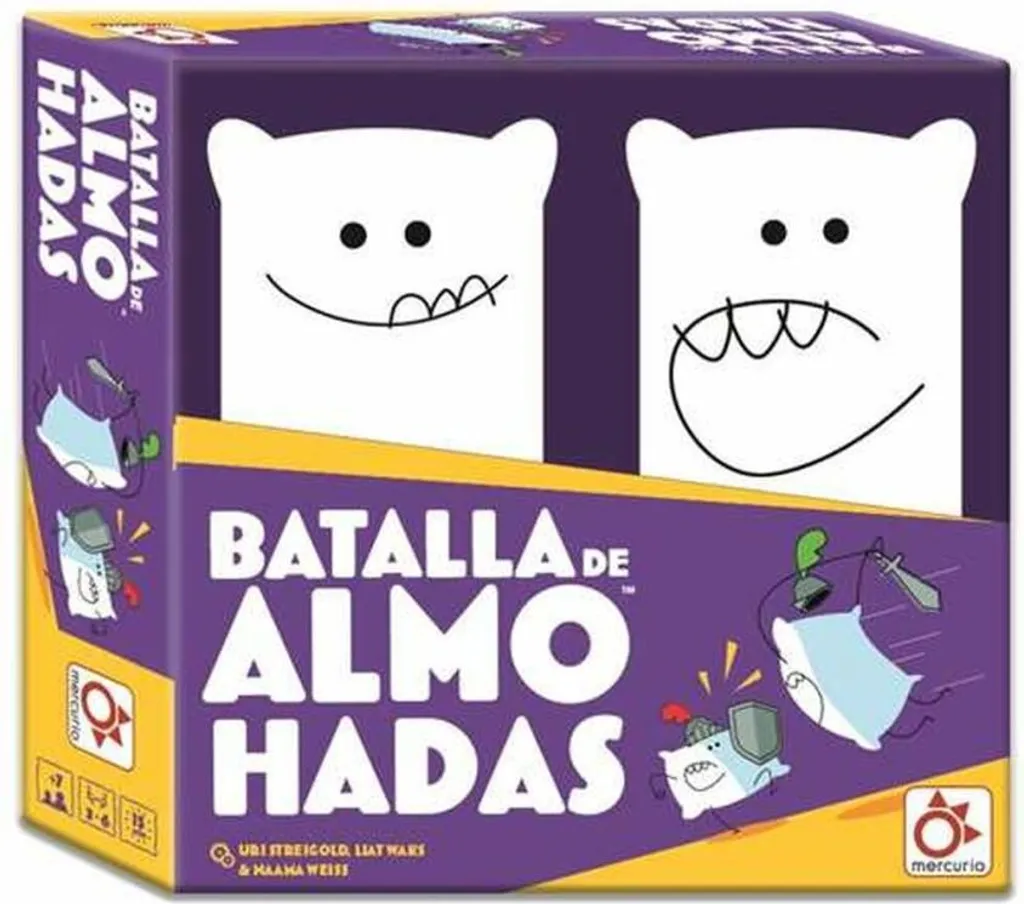 Oreiller de bataille Mercury pour animer vos soirées de jeux Brettspiel