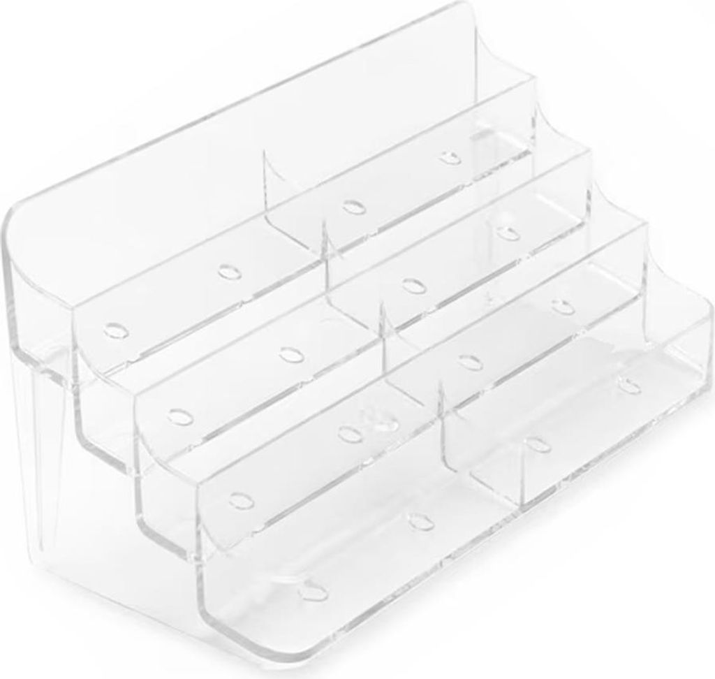 Magnetoplan BCL0041 Visitenkartenhalter, 4 Fächer 8 Ablagen