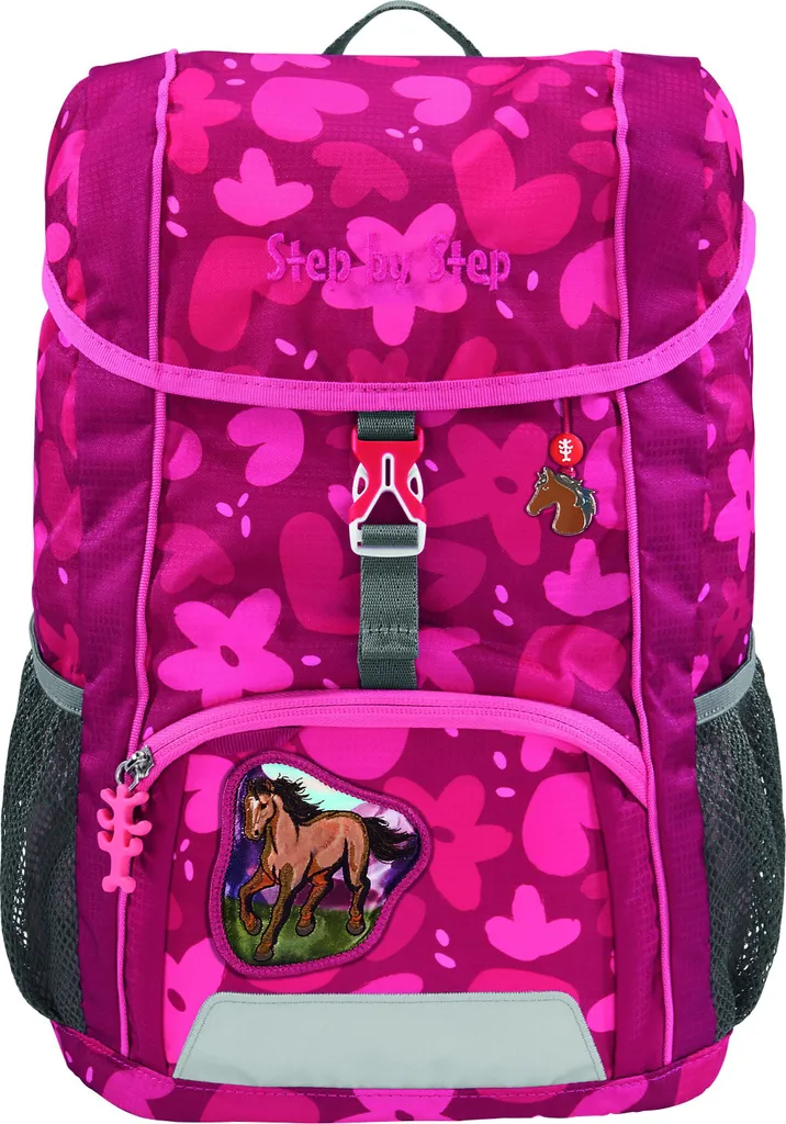 Sac à dos de loisirs Step by Step KID Wild Horse Nora framboise 13L