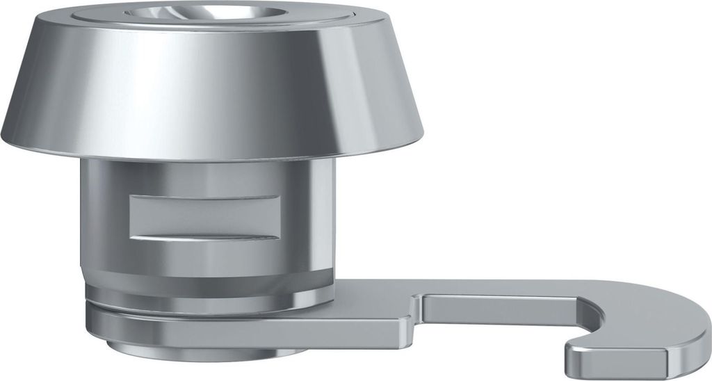 BASI - Hebelschloss - HS 358 - Verschiedenschließend - für BASI Geldkassetten - mit Klammer - 9000-1358