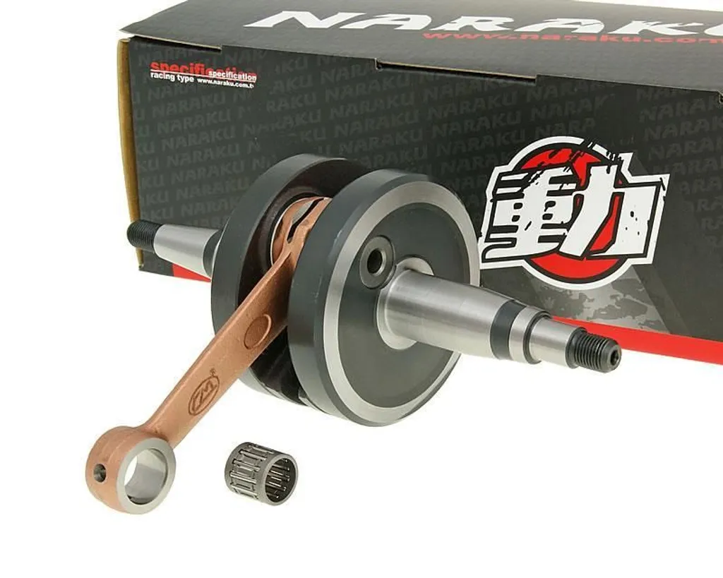 Vilebrequin renforcé Naraku moteur Derbi EBE EBS pour Senda et Gilera