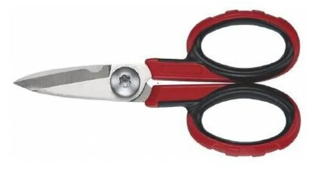 Ciseaux d'Électricien Professionnels 497 Tengtools avec Encoche Coupe-fil