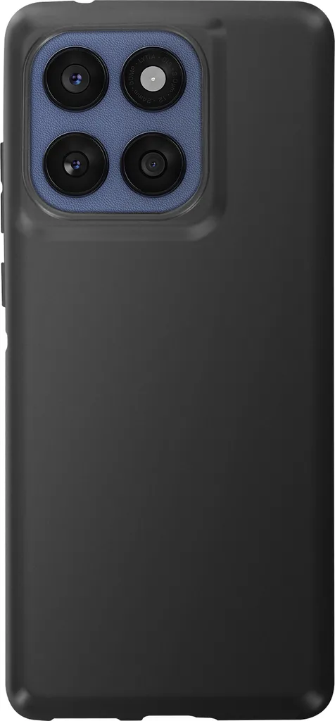 Cover Motorola Edge 60 Fusion in Silicone Opaco Nero - Avizar Originale