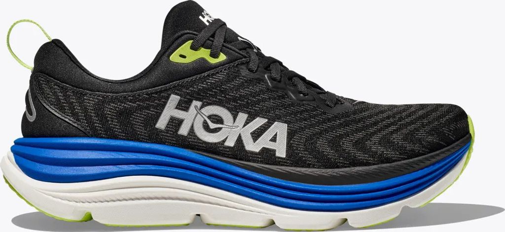 HOKA ONE ONE M Gaviota 5 - Herren Laufschuh - black/electric cobalt black/electric cobalt 44