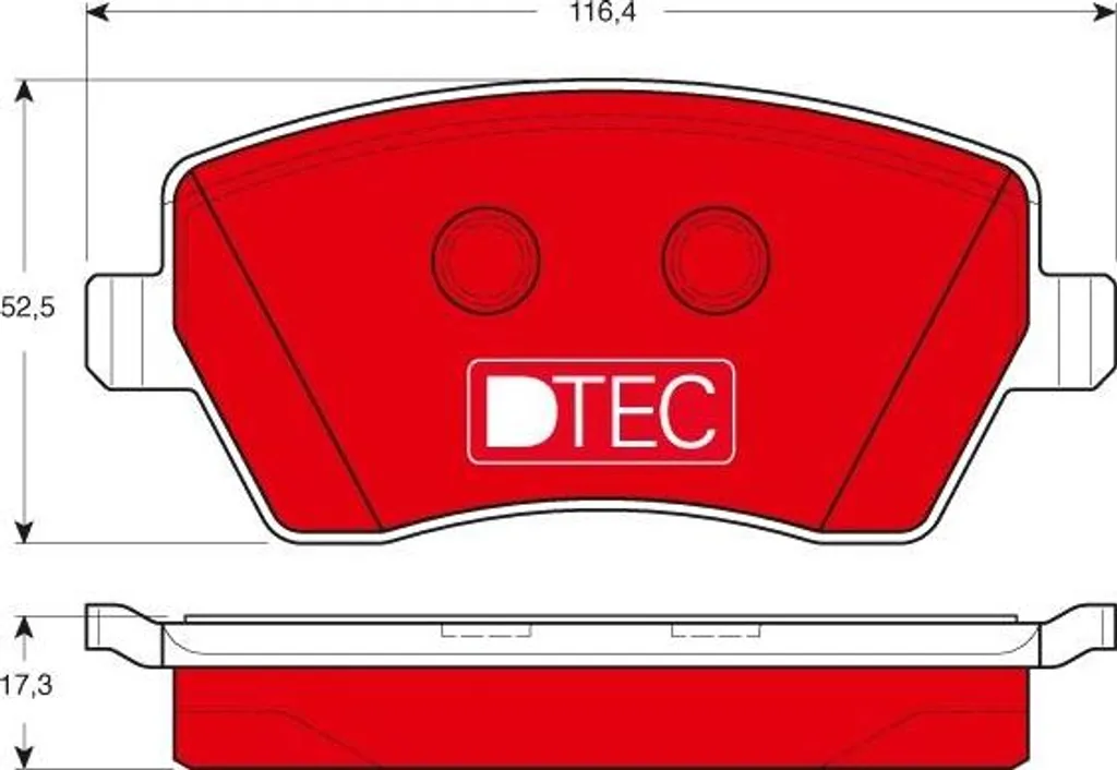 Freinage Haute Performance pour Renault Megane et Kangoo - TRW GDB3332DTE