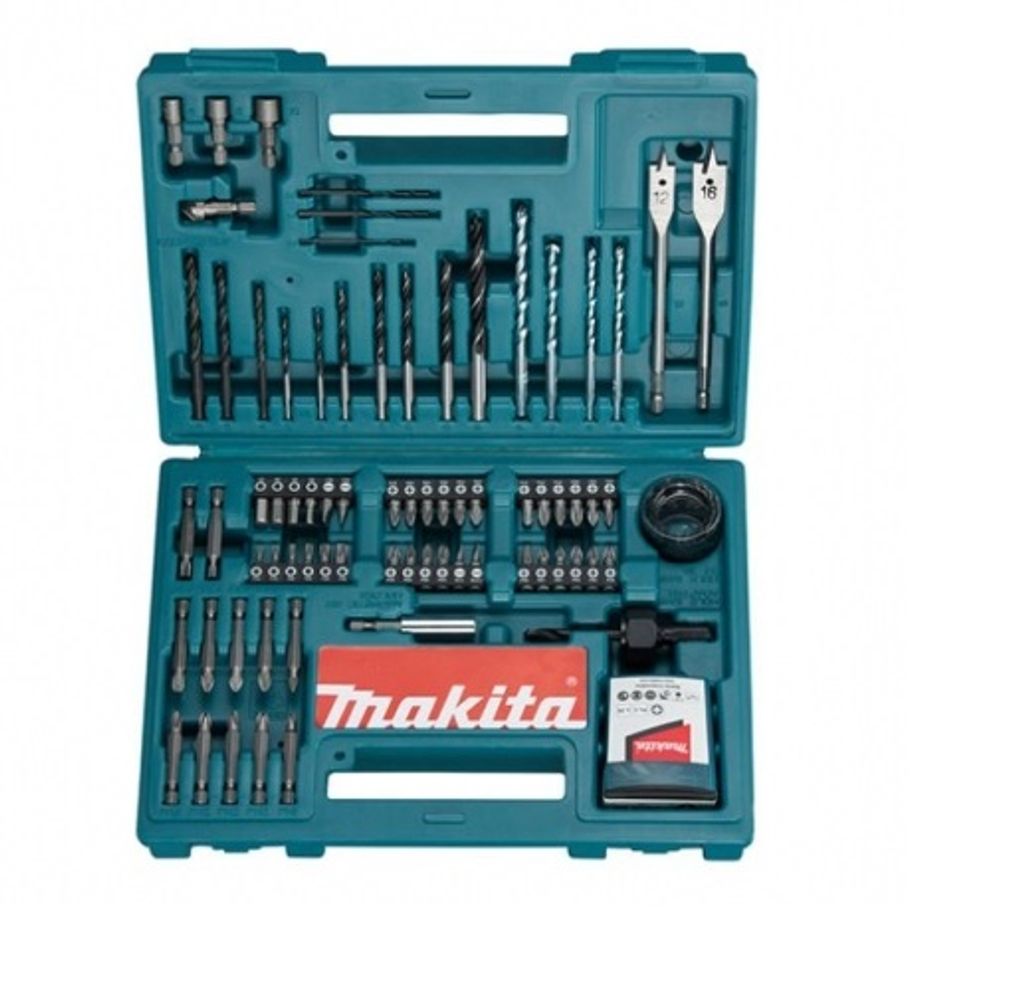 Makita B-54520 Set 100 Stück Bohrer Metall Ziegel Holz