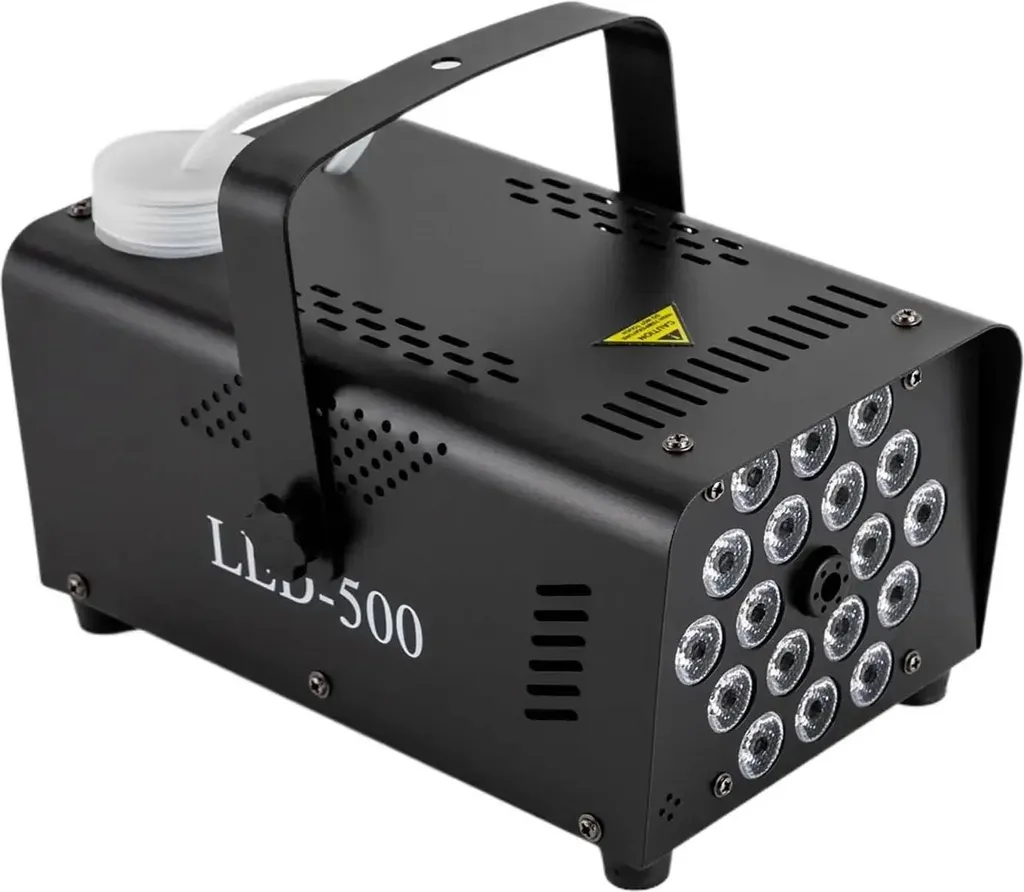 Machine à fumée LED RGB 500W : animez vos fêtes sans matériel encombrant