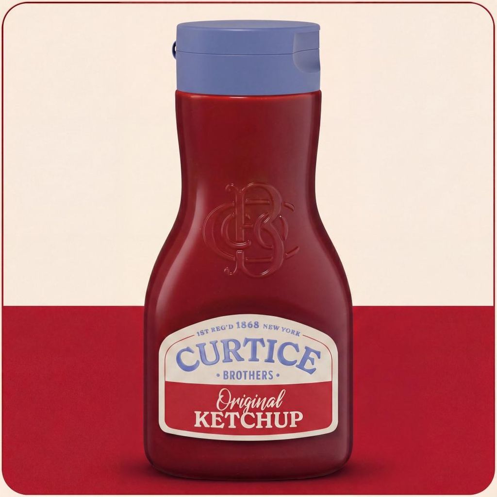 Curtice Brothers Original Ketchup bottiglia aroma naturale Immagine del prodotto 