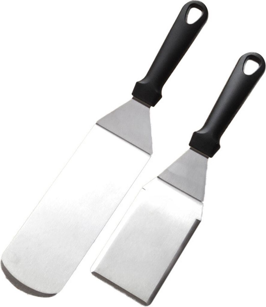 Exklusives Grillschaber-Set aus Edelstahl - Hochwertige Grillroste für Hamburger und Barbecues - Schaber und Grills für den Innen- und Außenbereich