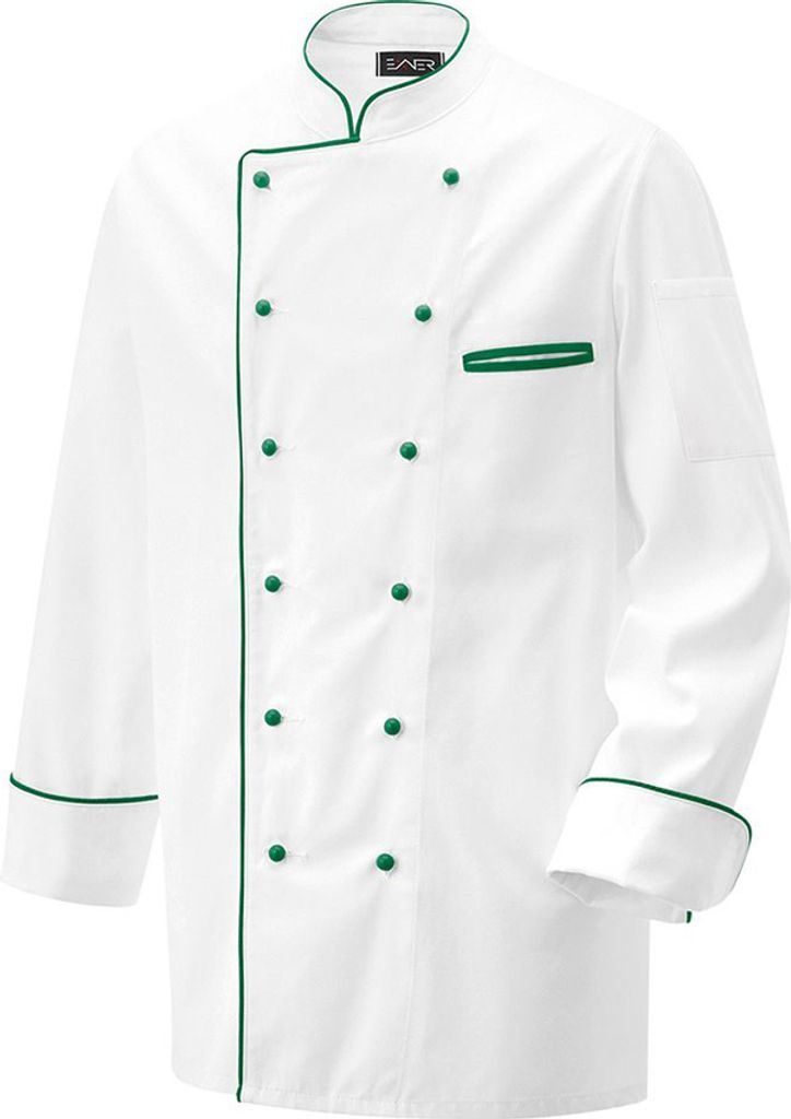EXNER Koch-Jacke, Stehkragen, Langarm, Umschlag-Manschette, Produktbild 
