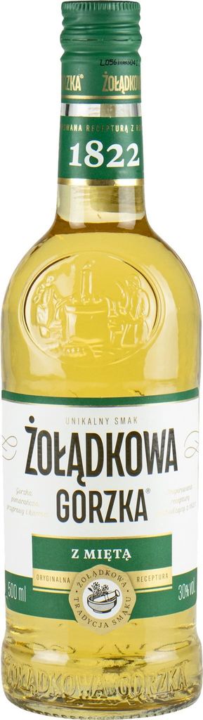Zoladkowa Gorzka - Mint Likör 30% vol. 500 ml