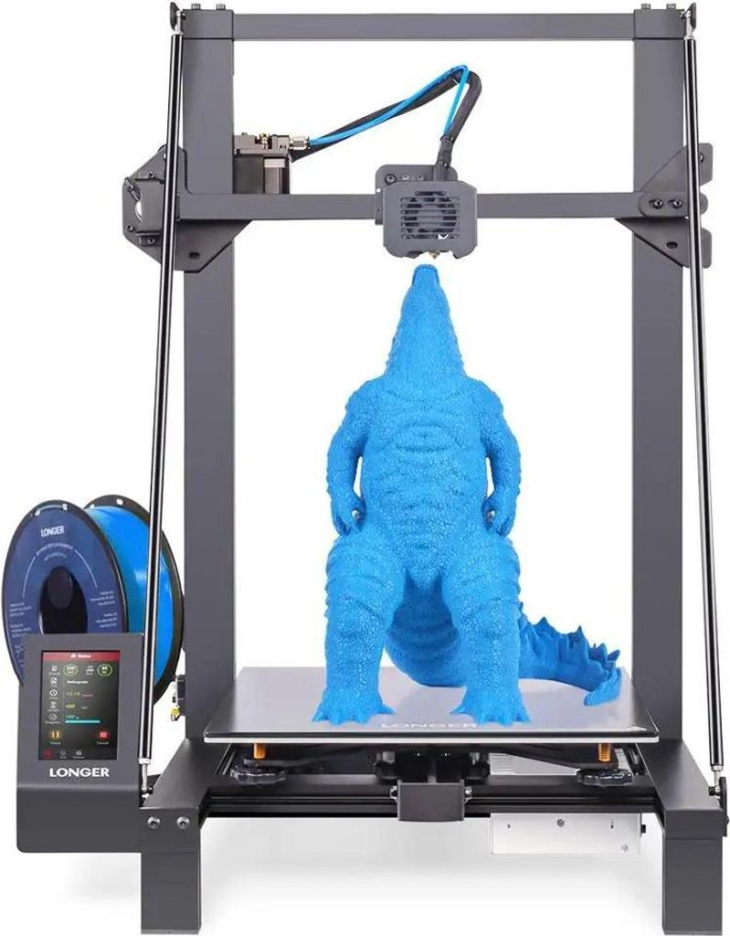 3D-Drucker - LK5 Pro FDM - 300 x 300 x 400 mm Bauvolumen - 90% Vormontiert - TMC2208 Leises Mainboard - 1,75 mm Filament PLA/ABS/Holz - USB/SD - Gr...