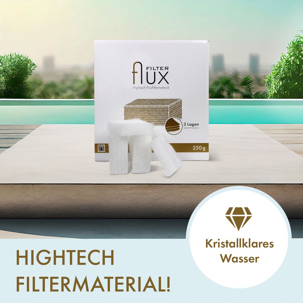 Filter flux GOLD Hightech Poolfiltermaterial Kaufland.de