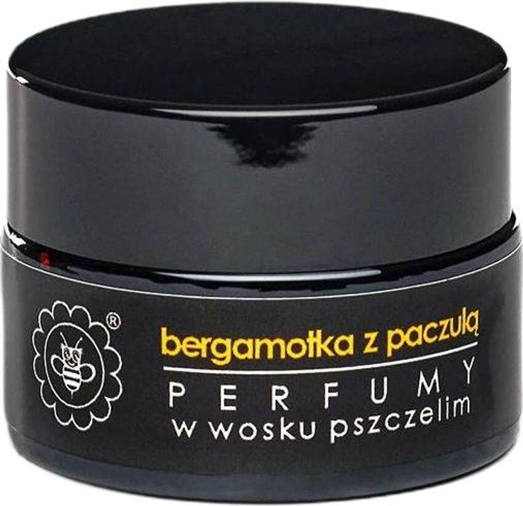 Miodowa Mydlarnia Perfumy w wosku pszczelim Bergamotka z Paczulą, 15 g