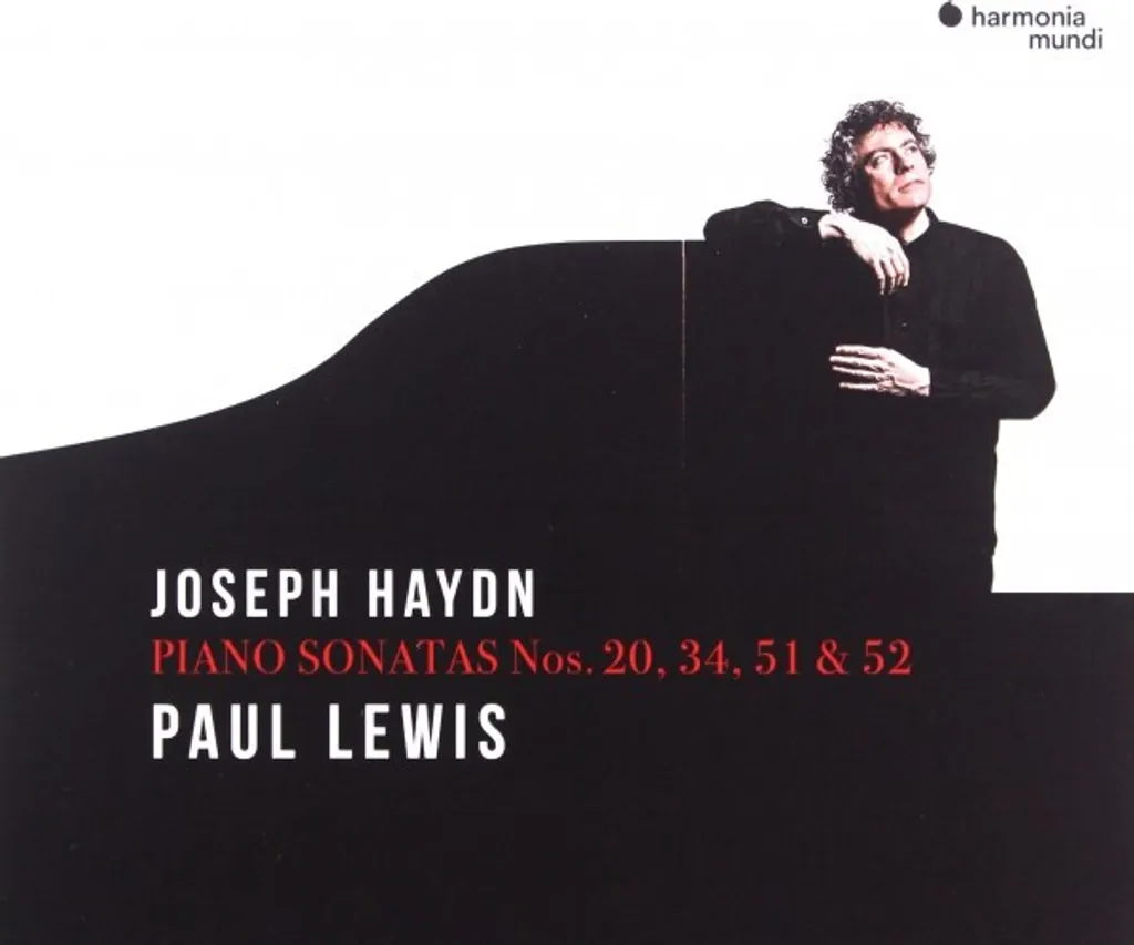 Haydn : Sonates pour piano n° 20, 34, 51 et 52 par Paul Lewis (CD)
