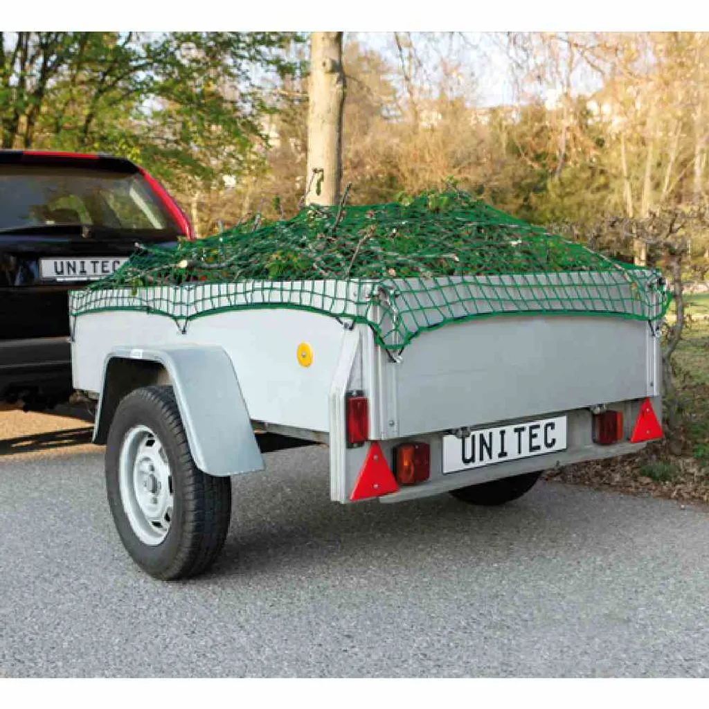 filet de sécurité de chargement uniTEC 2,5 x 4,0 m pour remorque pro - 3
