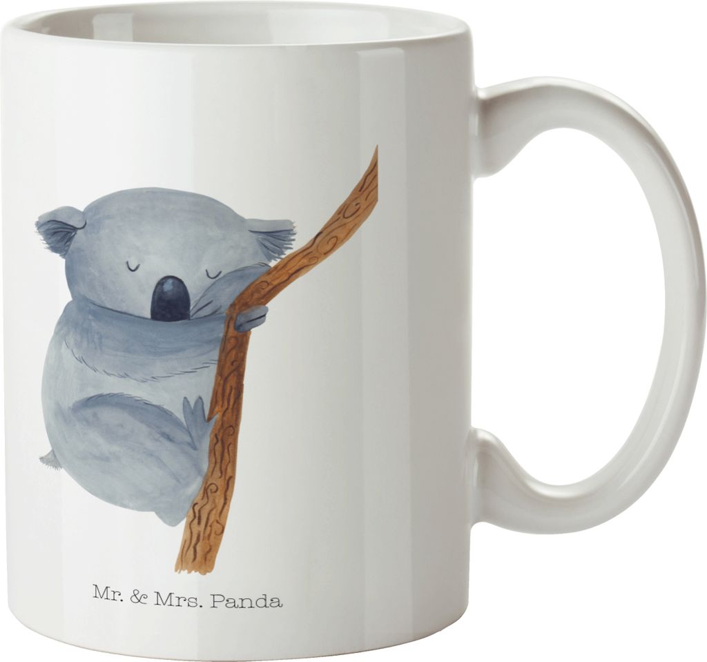 Mr. & Mrs. Panda cappuccinotasse Koalabär - Weiß - Geschenk, Träumen, Tasse, Schlafzimmer, Lustige Sprüche, Traumland, Kaffeebecher, Bedruckte,...