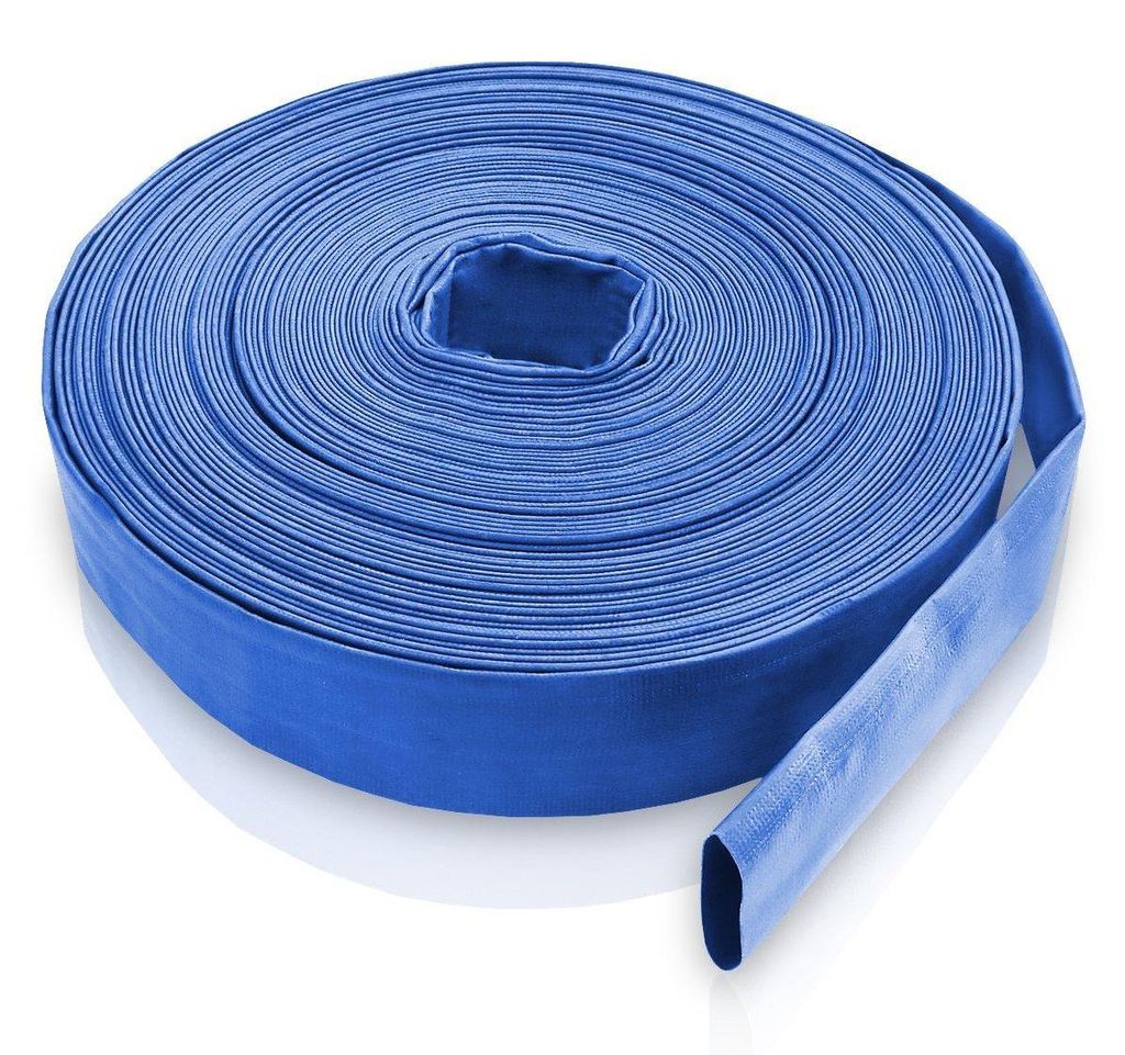 Agro-Flat Hose – 2 Bar – 2 Inch x 50 Meters – Blue Produktbild 