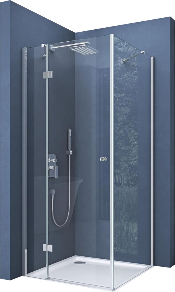 doporro Box Doccia 90x90x190cm, Cabina Bagno Vetro di Immagine del prodotto 