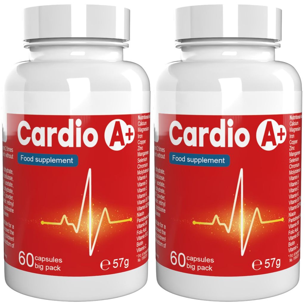 Cardio A - 120 Kapseln (2x 60 Kapseln), 2er Pack
