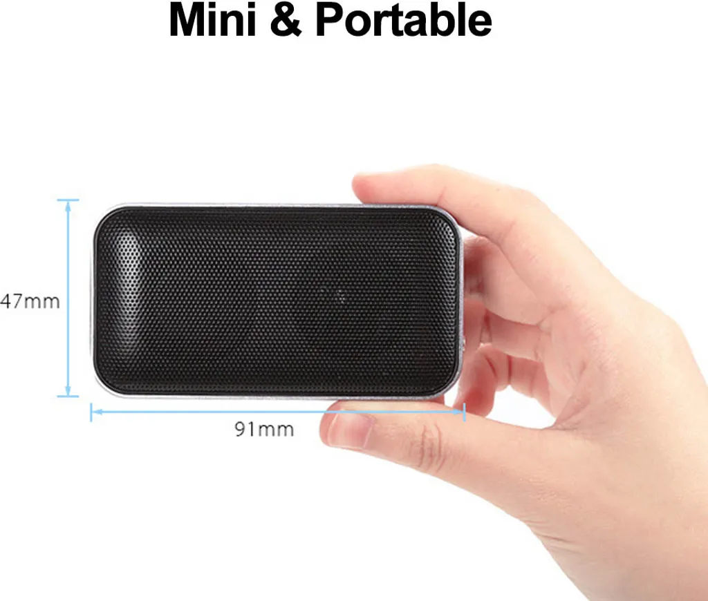Altoparlante AEC BT209 Professionale: Bluetooth + TF Card Nero - 4