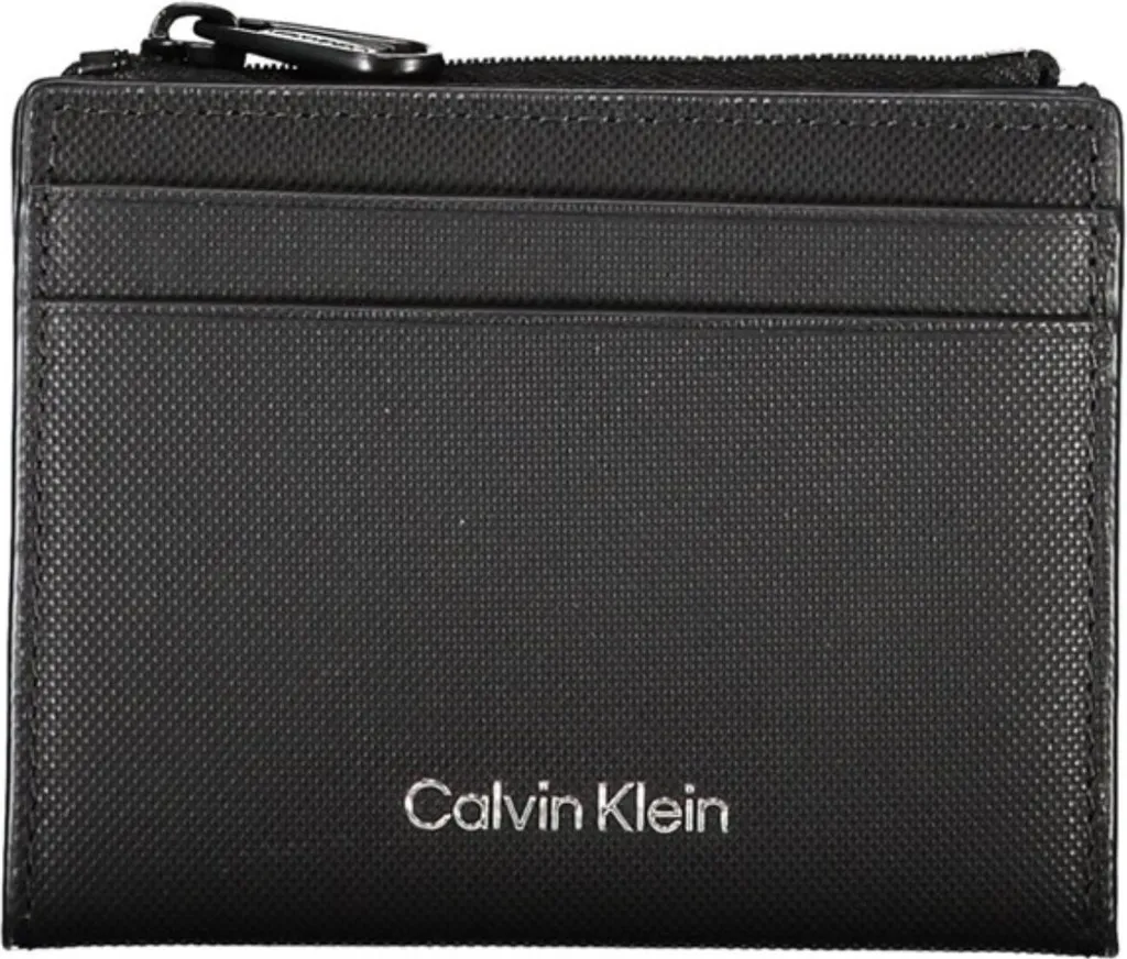 Petit Portefeuille Calvin Klein pour Homme - Portefeuille Noir de Marque