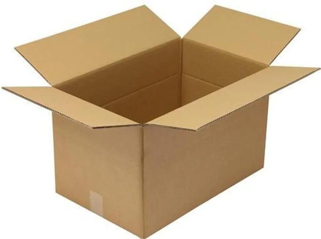Carton pliable double cannelure 540x340x320mm Qualité 2.30BC Marron