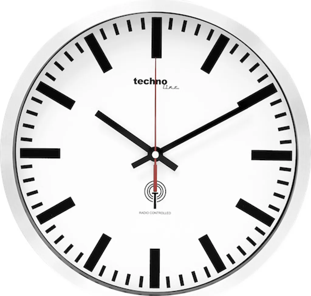Horloge radio WT 8990 avec réglage automatique et grand cadran lisible 30cm