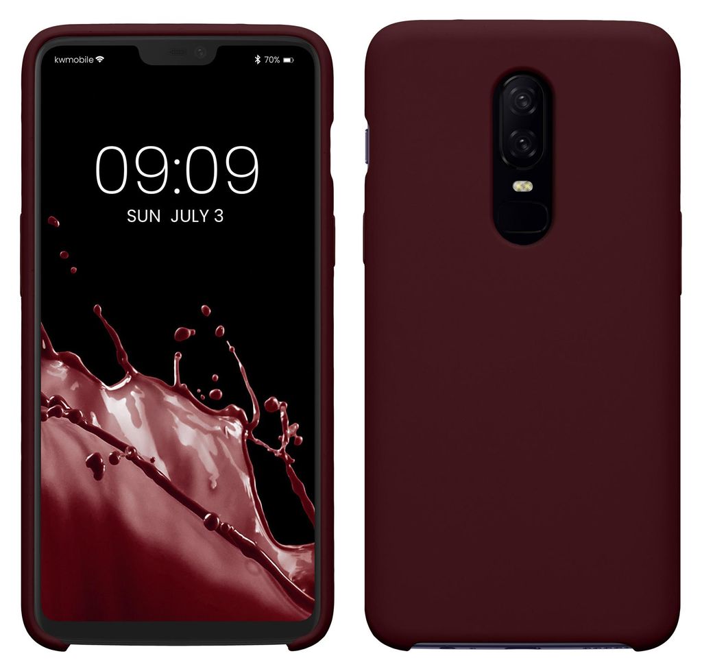 kwmobile Handyhülle für OnePlus 6 Hülle - Case Silikon - Produktbild 