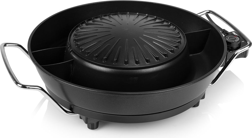 Tristar PZ-9131 Elektrische Hotpot - 1800W - Chinese Fondue Voor 4 Personen Inclusief Tang Fonduevorken En Netten