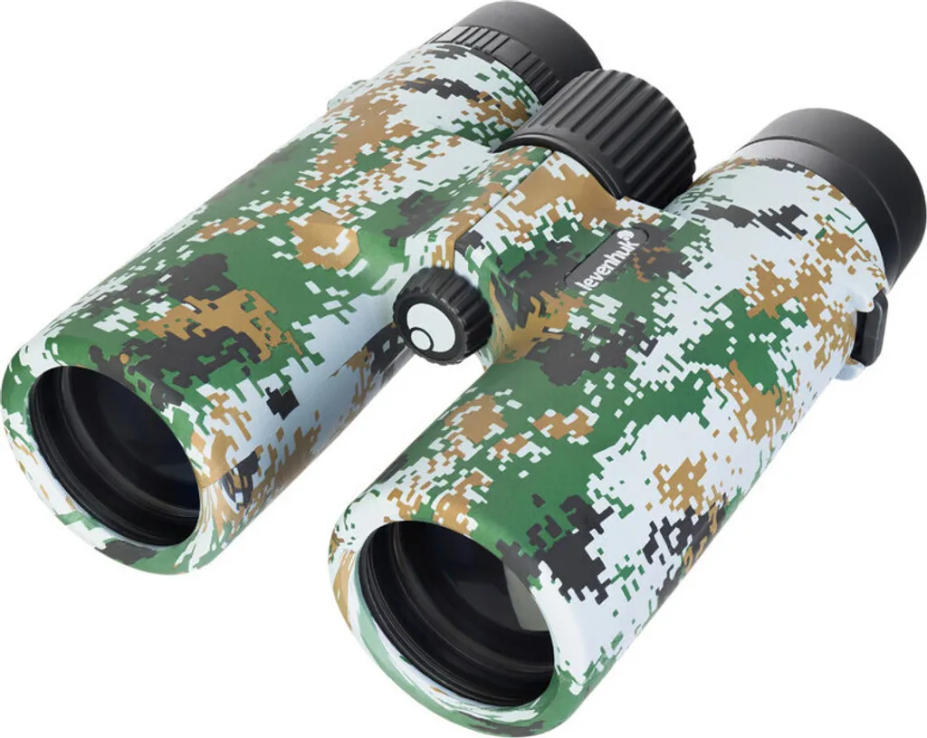Jumelles 10x42 Levenhuk Camo Dots étanches avec optiques multicouches pro