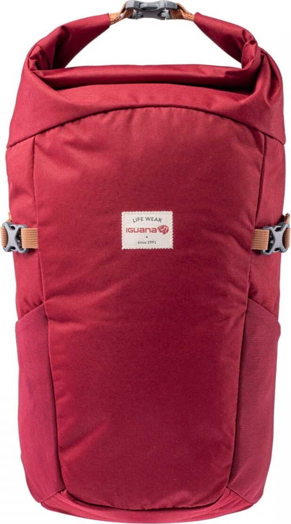 Iguana - "Cosmin" Rucksack, Zum Aufrollen, 21L PP14914 (Einheitsgröße) (Rot)